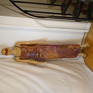 🔥🔥Like New Janine (Paris, London, New York) Multicolor Design Print Dress.